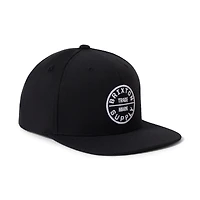 Casquette unisexe noire Brixton Oath III Snapback