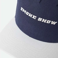 Unisex Brixton Navy Smoke Show Adjustable Hat