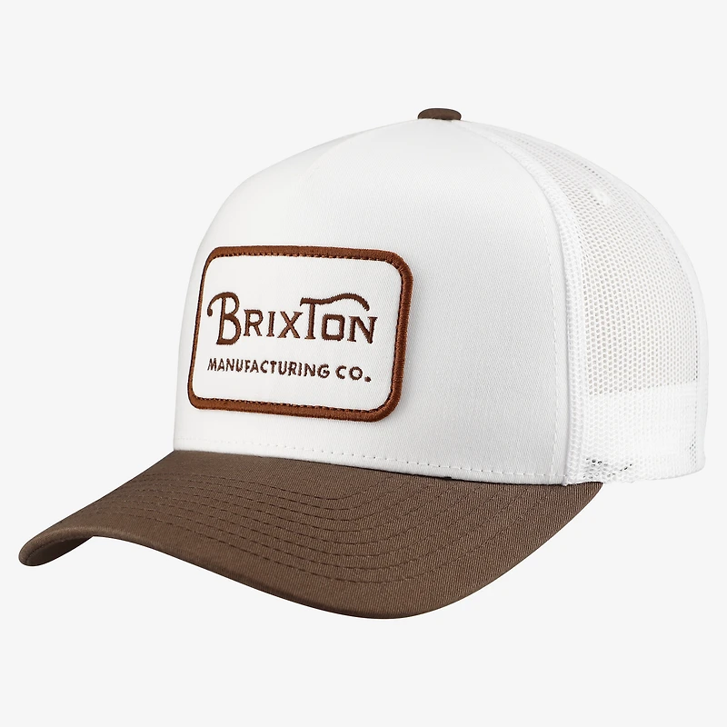 Unisex Brixton White Grade Trucker Adjustable Hat