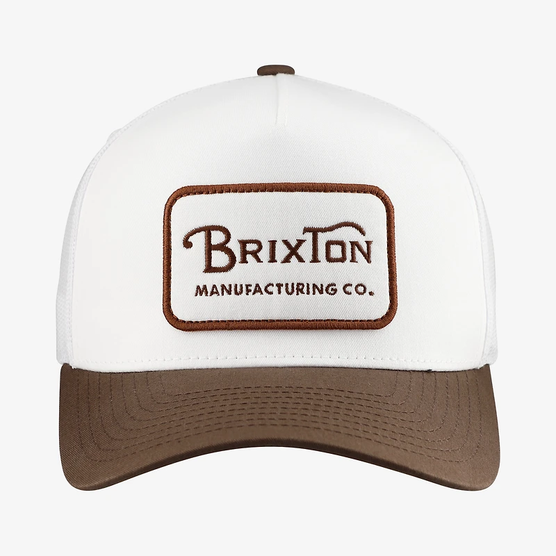 Unisex Brixton White Grade Trucker Adjustable Hat