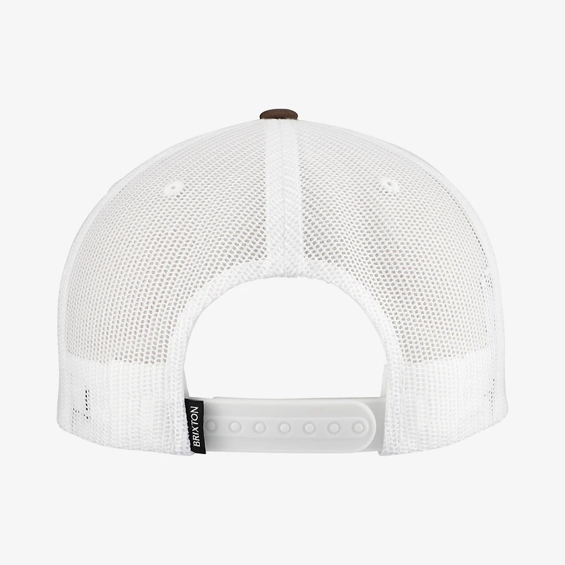 Unisex Brixton White Grade Trucker Adjustable Hat