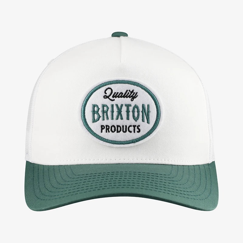 Unisex Brixton White Henry Trucker Adjustable Hat