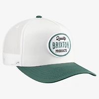 Unisex Brixton  White Henry Trucker Adjustable Hat