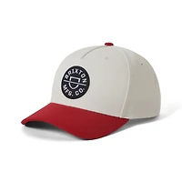 Unisex  Cream Brixton Crest NetPlus Adjustable Hat