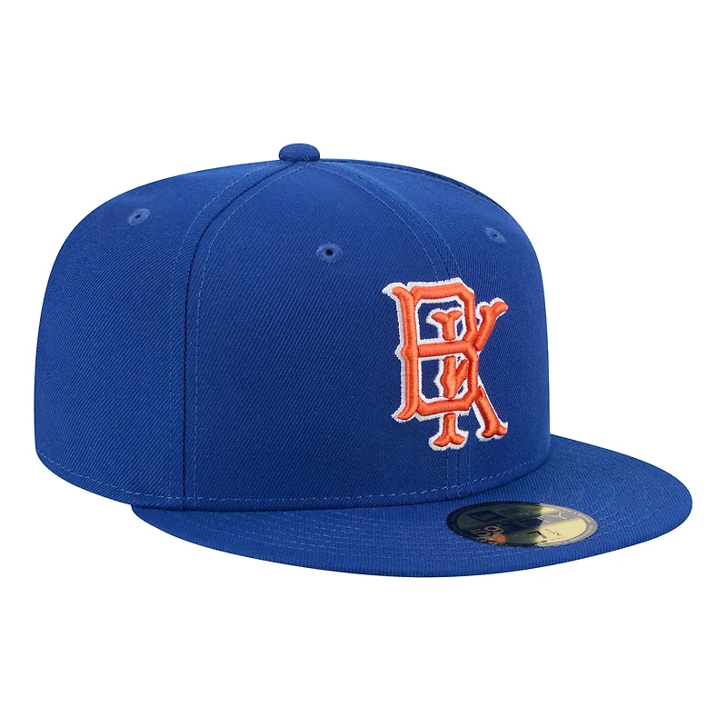 Men's New Era Blue Brooklyn Cyclones Theme Nights 59FIFTY Fitted Hat