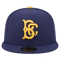 Men's New Era  Navy Brooklyn Cyclones Authentic Collection 59FIFTY Fitted Hat