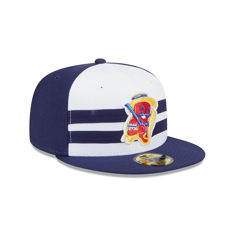 Men's New Era  Navy Brooklyn Cyclones Theme Nights 59FIFTY Fitted Hat