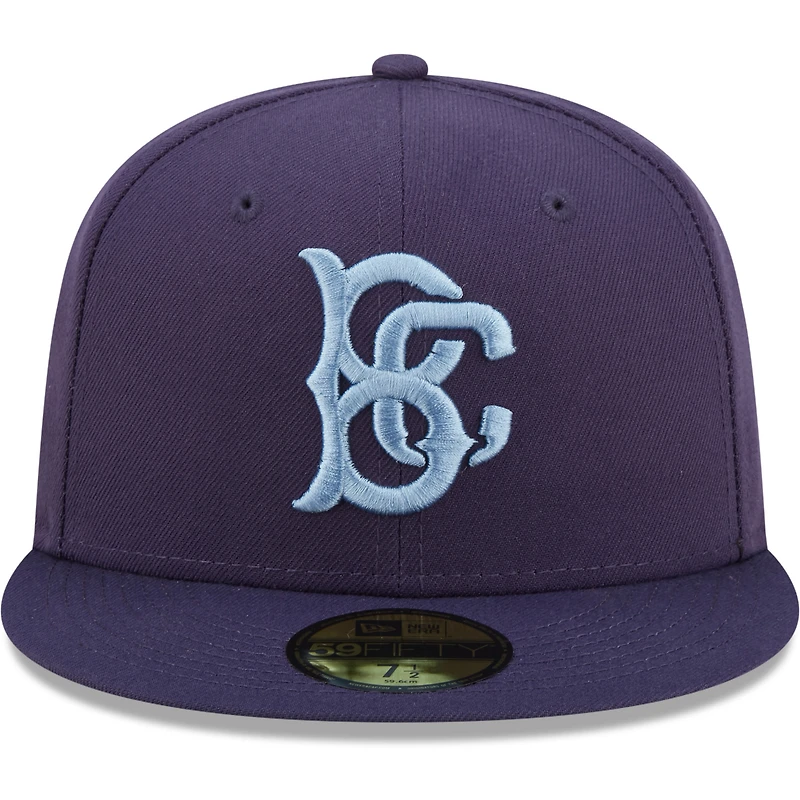 Men's New Era Navy Brooklyn Cyclones Authentic Collection 59FIFTY Fitted Hat