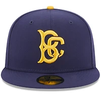 Men's New Era Navy Brooklyn Cyclones Authentic Collection Alternate Logo 59FIFTY Fitted Hat