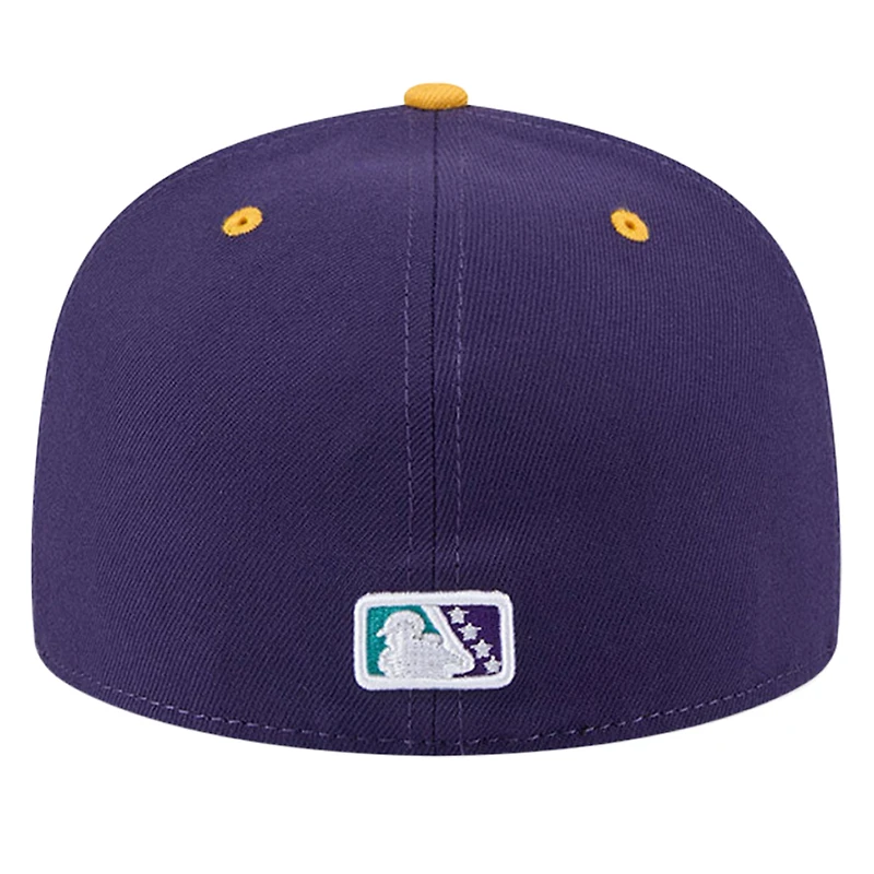 Men's New Era Purple Brooklyn Cyclones Copa de la Diversión 59FIFTY Fitted Hat