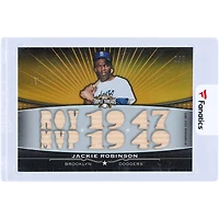 Jackie Robinson Brooklyn Dodgers 2011 Topps Triple Threads Multi Game-Used Relics #TTFR-18 #2/9 Card
