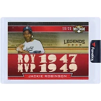 Jackie Robinson Brooklyn Dodgers 2011 Topps Triple Threads Multi Game-Used Relics #TTRL-8 #19/36 Card