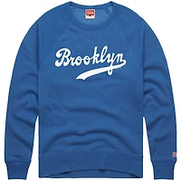 Sweat-shirt rétro Tri-Blend Hommage Royal Brooklyn Dodgers pour homme