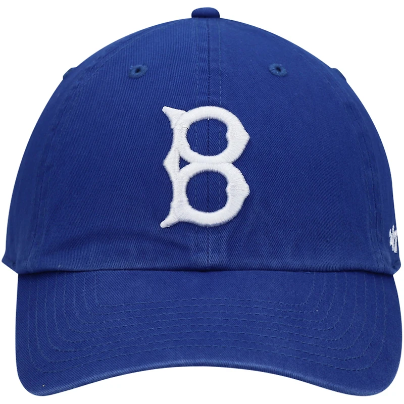 Casquette ajustable pour homme '47 Royal Brooklyn Dodgers Logo Cooperstown Collection Clean Up