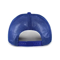 Men's '47 White Brooklyn Dodgers Cooperstown Collection Foam Front Script Trucker Snapback Hat