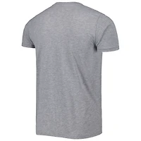 Hommage pour hommes Jackie Robinson gris Brooklyn Dodgers Cooperstown Collection Remix Jersey T-shirt tri-mélange