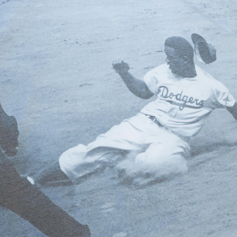Mitchell & Ness Jackie Robinson Brooklyn Dodgers Cooperstown Collection Highlight T-shirt graphique de joueur sublimé pour hommes