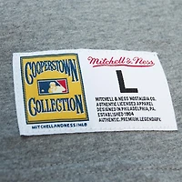 Men's Mitchell & Ness Jackie Robinson Gray Brooklyn Dodgers Cooperstown Collection Legends T-Shirt