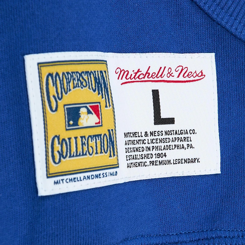 Men's Mitchell & Ness Jackie Robinson Royal Brooklyn Dodgers Cooperstown Collection Legends Fleece Pullover Hoodie