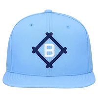 Casquette snapback basique bleu clair Mitchell & Ness pour homme, collection Cooperstown, Brooklyn Dodgers
