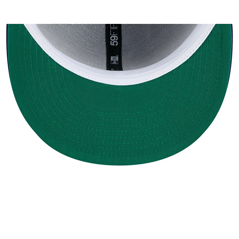 Casquette ajustée 59FIFTY pour homme New Era Royal Brooklyn Dodgers Baseball Hall of Fame
