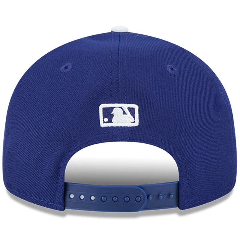 Men's New Era Royal Brooklyn Dodgers Baseball Hall of Fame Retro Crown Cooperstown Collection 9FIFTY Adjustable Hat