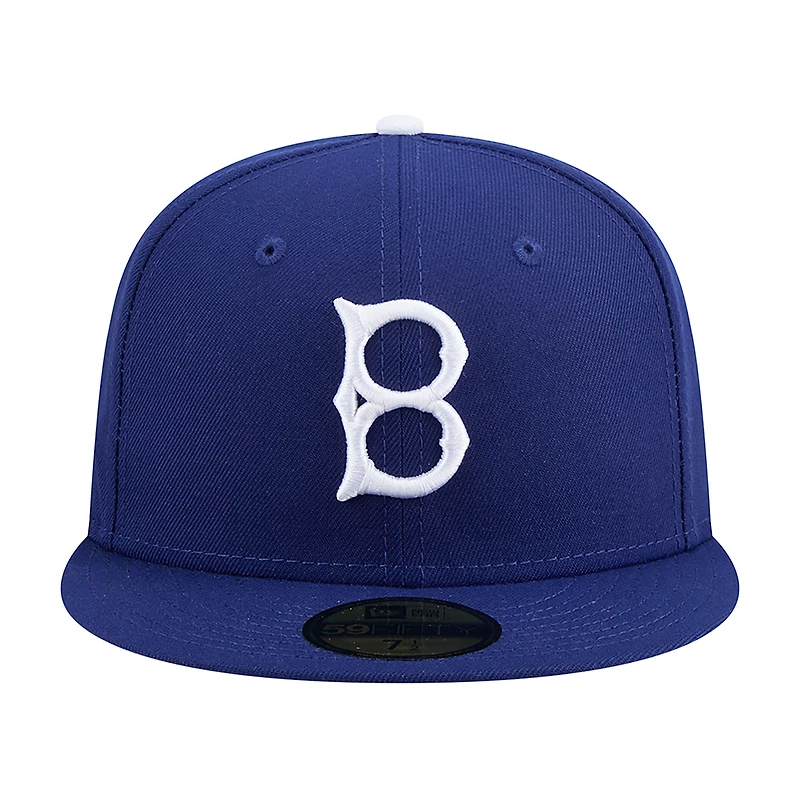 Casquette New Era Royal Brooklyn Dodgers MLB NWE 2025 Turn Back the Clock 59FIFTY pour homme