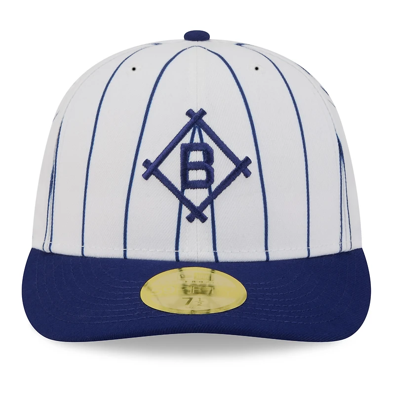 Men's New Era White/Royal Brooklyn Dodgers 2026 Baseball Hall of Fame 59FIFTY Low Profile Fitted Hat