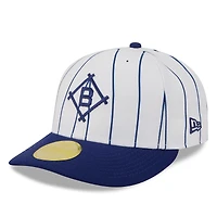 Men's New Era White/Royal Brooklyn Dodgers 2026 Baseball Hall of Fame 59FIFTY Low Profile Fitted Hat