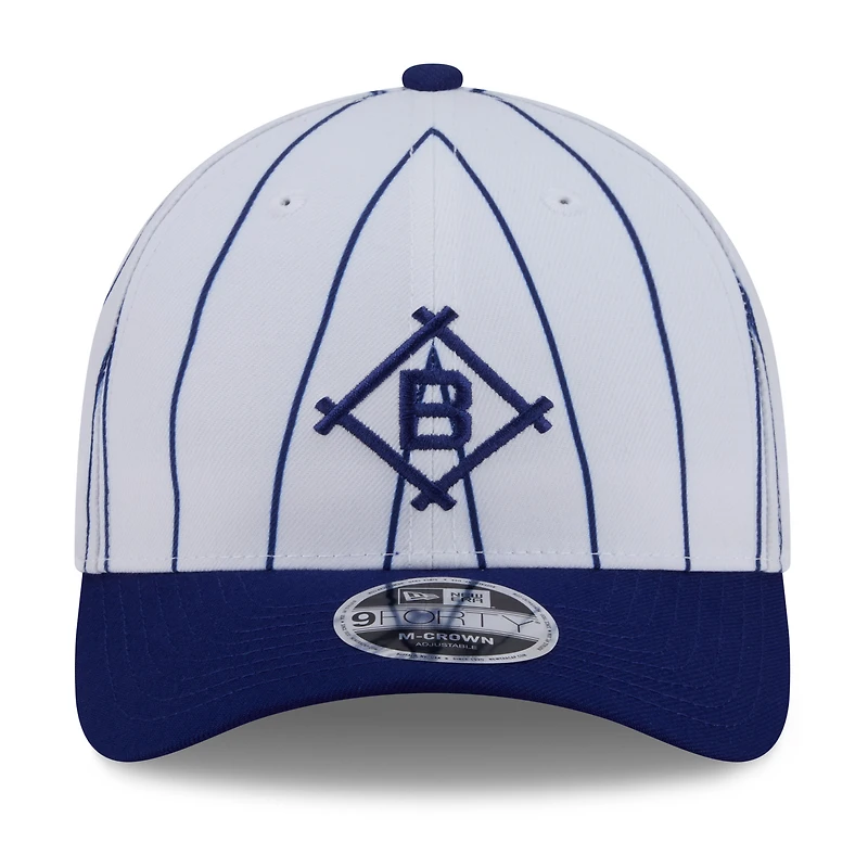 Men's New Era White/Royal Brooklyn Dodgers 2026 Baseball Hall of Fame 9FORTY M-Crown Adjustable Hat