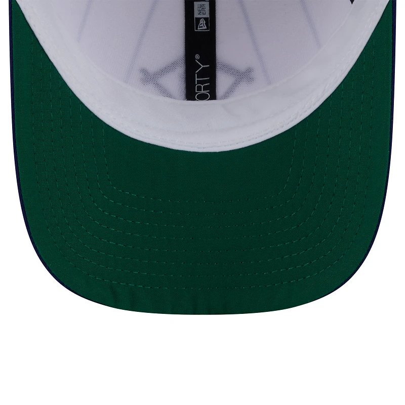 Men's New Era White/Royal Brooklyn Dodgers 2026 Baseball Hall of Fame 9FORTY M-Crown Adjustable Hat