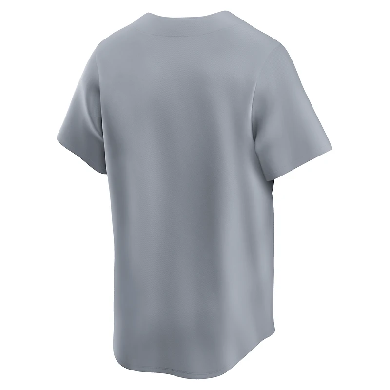 Men's Nike Gray Brooklyn Dodgers Cooperstown Collection Limited Jersey