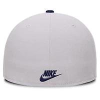 Casquette ajustée Nike grise pour homme, collection Cooperstown des Brooklyn Dodgers True Performance