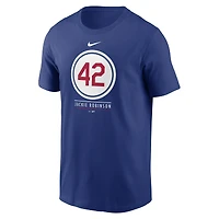 T-shirt homme Nike Jackie Robinson Royal Player Plaque