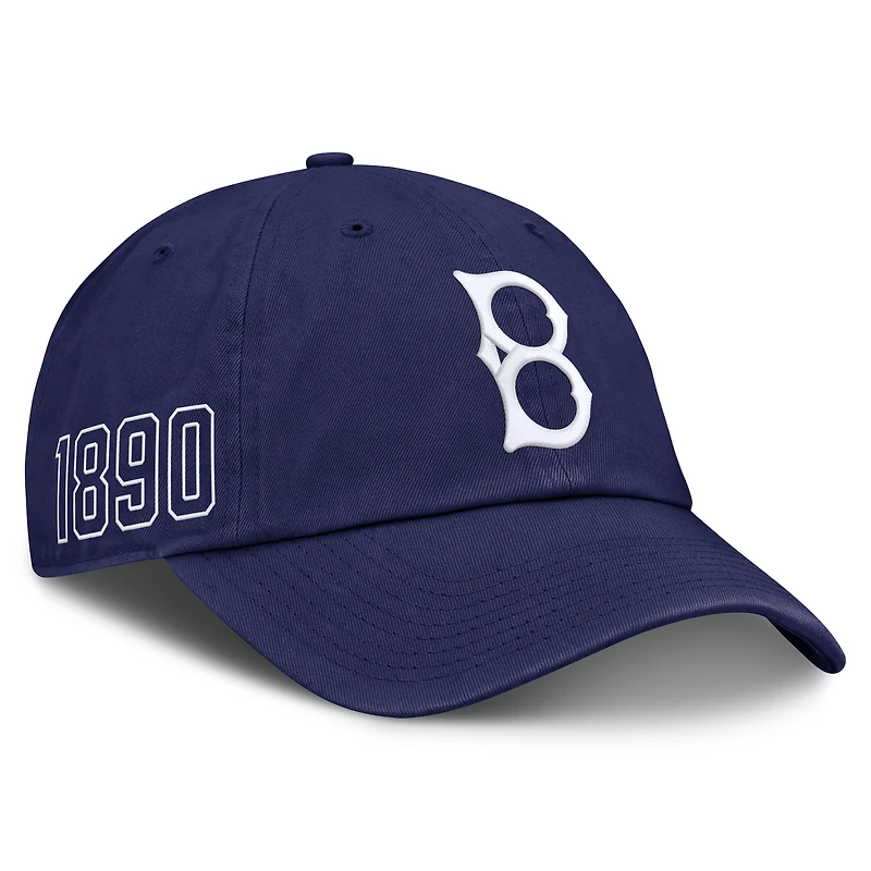 Casquette ajustable Nike Royal Brooklyn Dodgers Cooperstown Club pour homme