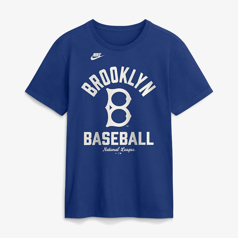 Men's Nike Royal Brooklyn Dodgers Cooperstown Collection T-Shirt