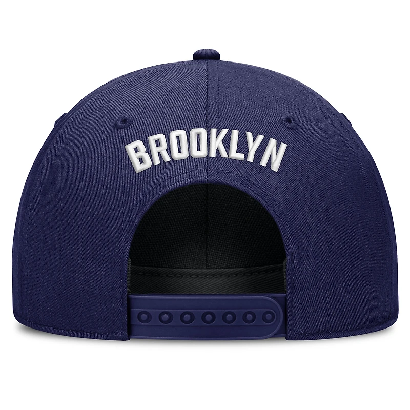 Casquette ajustable Nike Royal Brooklyn Dodgers Cooperstown Rise pour homme