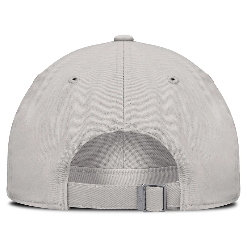 Casquette ajustable Nike argentée Brooklyn Dodgers Cooperstown Collection Club pour homme