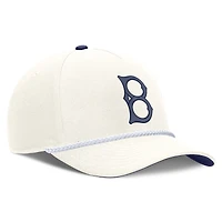 Men's Nike White Brooklyn Dodgers Cooperstown Collection Rise Adjustable Hat