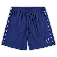 Men's Profile Royal Brooklyn Dodgers Big & Tall Mesh Shorts