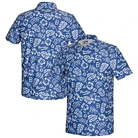 Men's Reyn Spooner  Blue Brooklyn Dodgers Cooperstown Pua Performance Polo