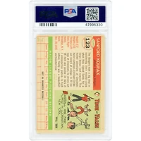 Carte de recrue Sandy Koufax, Brooklyn Dodgers, 1955 Topps n° 123, authentifiée PSA 2