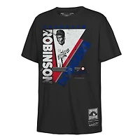 Youth Mitchell & Ness Jackie Robinson Black Brooklyn Dodgers the Zone Player Graphic T-Shirt