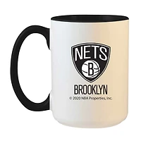 Brooklyn Nets 15oz. Inner Color Mug