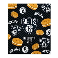 Brooklyn Nets 60'' x 70'' Couverture polaire avec logo Hometown