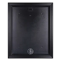 Brooklyn Nets Black Framed Team Logo Jersey Display Case
