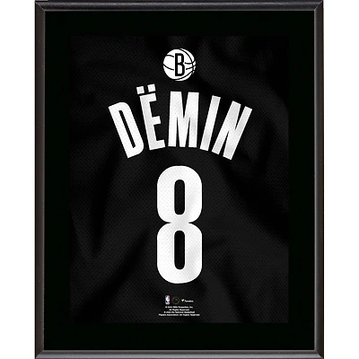 Egor Dëmin Brooklyn Nets 10.5" x 13" Jersey Number Sublimated Player Plaque