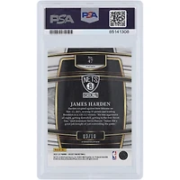 James Harden Brooklyn Nets 2021 Panini Select Gold Disco #47 #3/10 PSA Authenticated 10 Card 