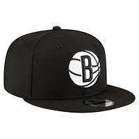 Casquette Snapback 9FIFTY Brooklyn Nets noire New Era pour homme