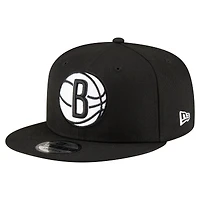 Casquette Snapback 9FIFTY Brooklyn Nets noire New Era pour homme
